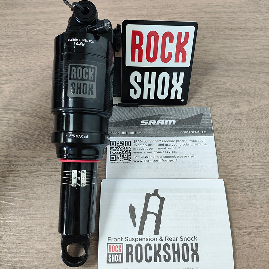 ROCKSHOX Monarch R AIR SPRUNG SHOCK Peredam Kejut Belakang Sepeda Gunung Untuk Aksesoris Sepeda MTB 