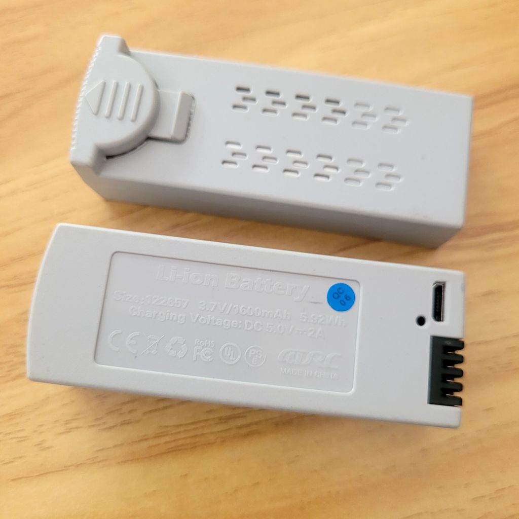 4DRC F10 Drone Original Battery Spare Part 3.7V 1800mAh Lipo Battery Accessory 2PCS