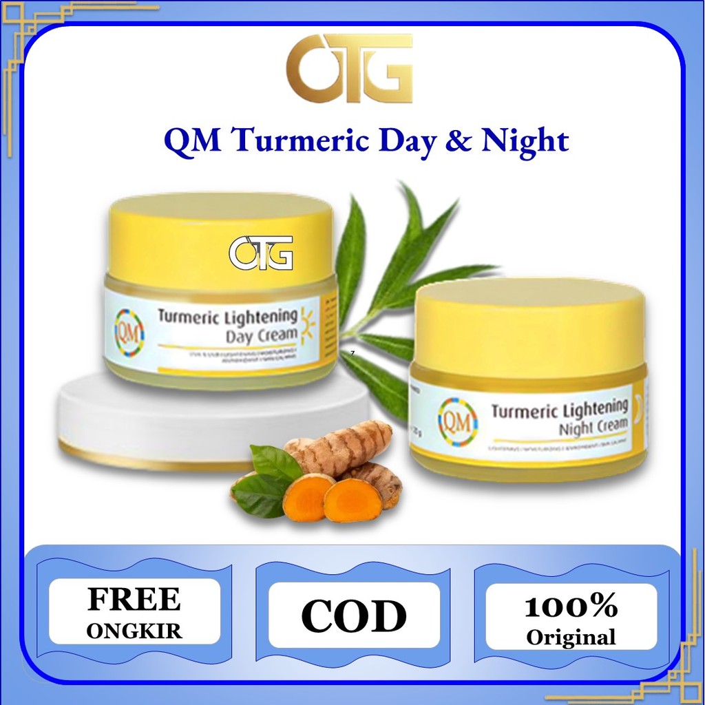 QM Turmeric Lightening Day and Night Cream