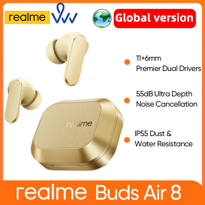 Global Version realme Buds Air 8  Wireless Earphone