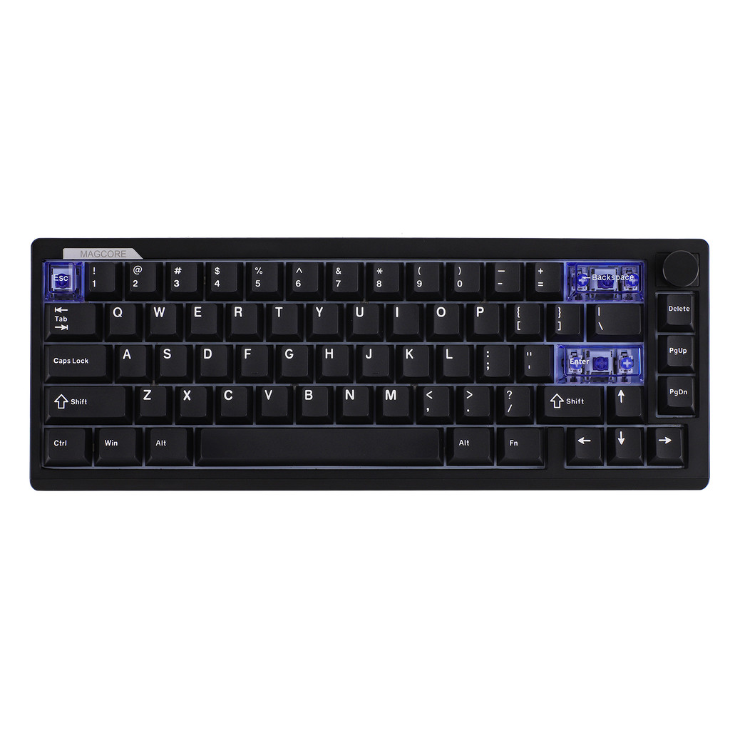 EPOMAKER Magcore65 Lite 65% US QWERTY Layout Wired/BT/2.4Ghz Wireless Meanical Gaming Keyboard 8K Po
