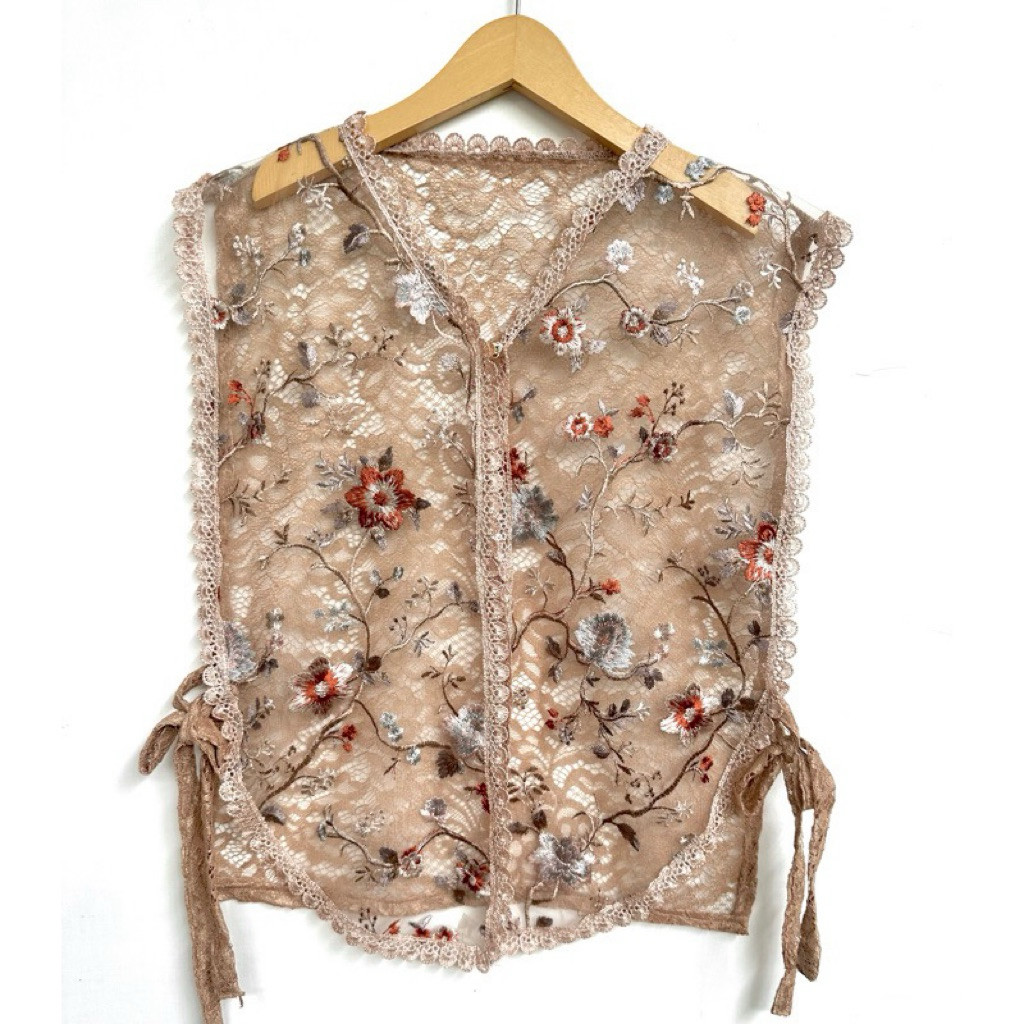 PROMO Outer Rompi bahan tile/brukat premium