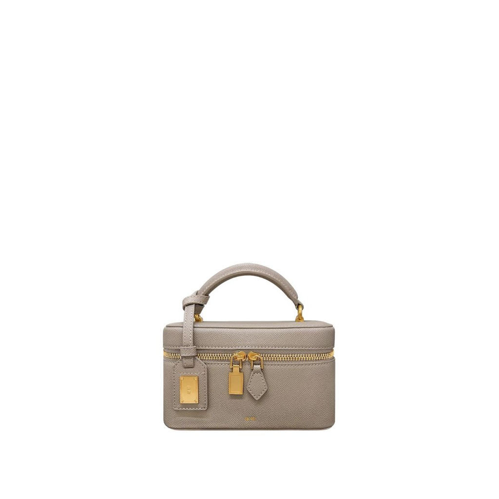 JW PEI Cleo Box Shape Top Handle Bag - Taupe