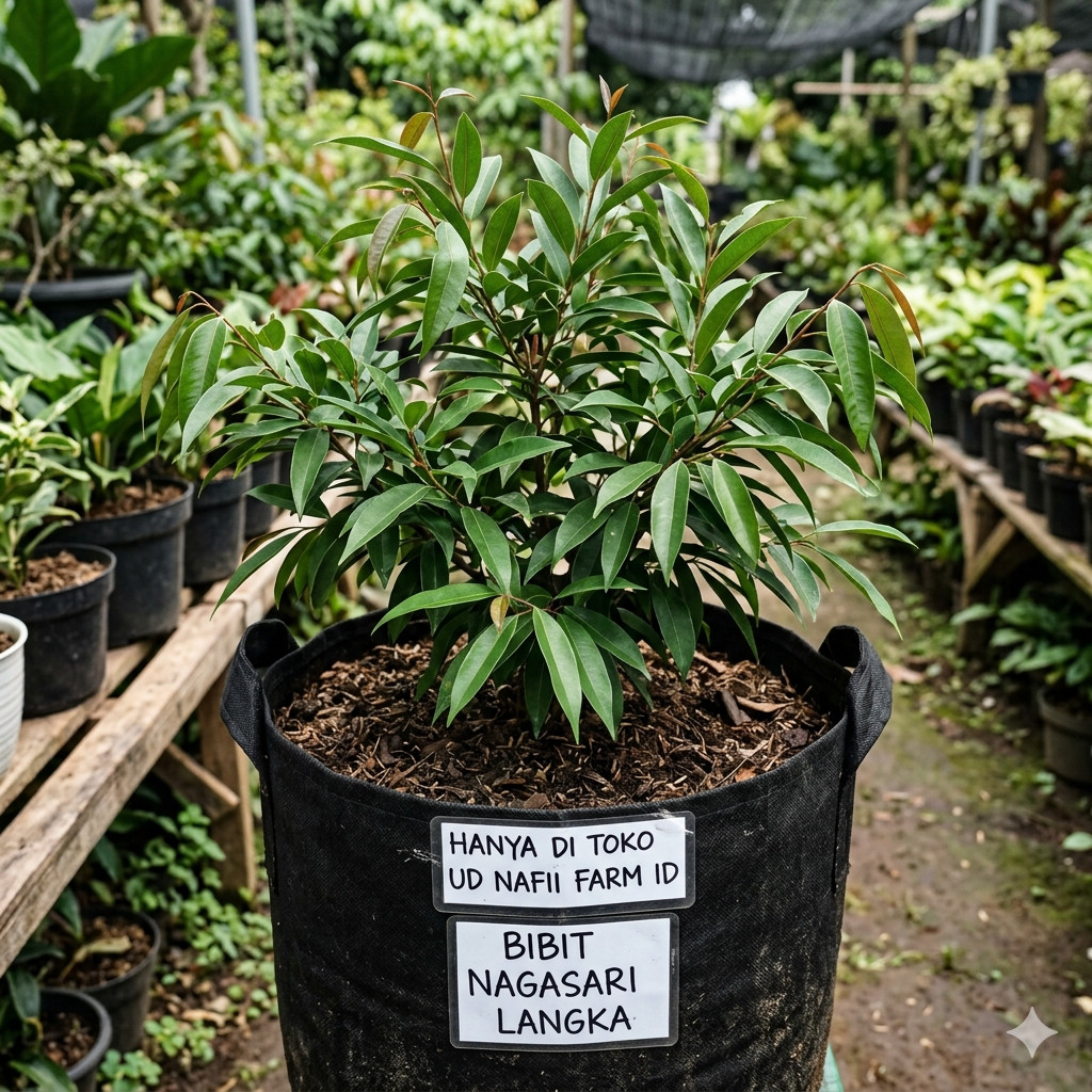 BIBIT POHON NAGASARI LANGKA/ BIBIT KAYU NAGASARI/TANAMAN NAGASARI Bibit Tanaman Super Unggul UD NAFI