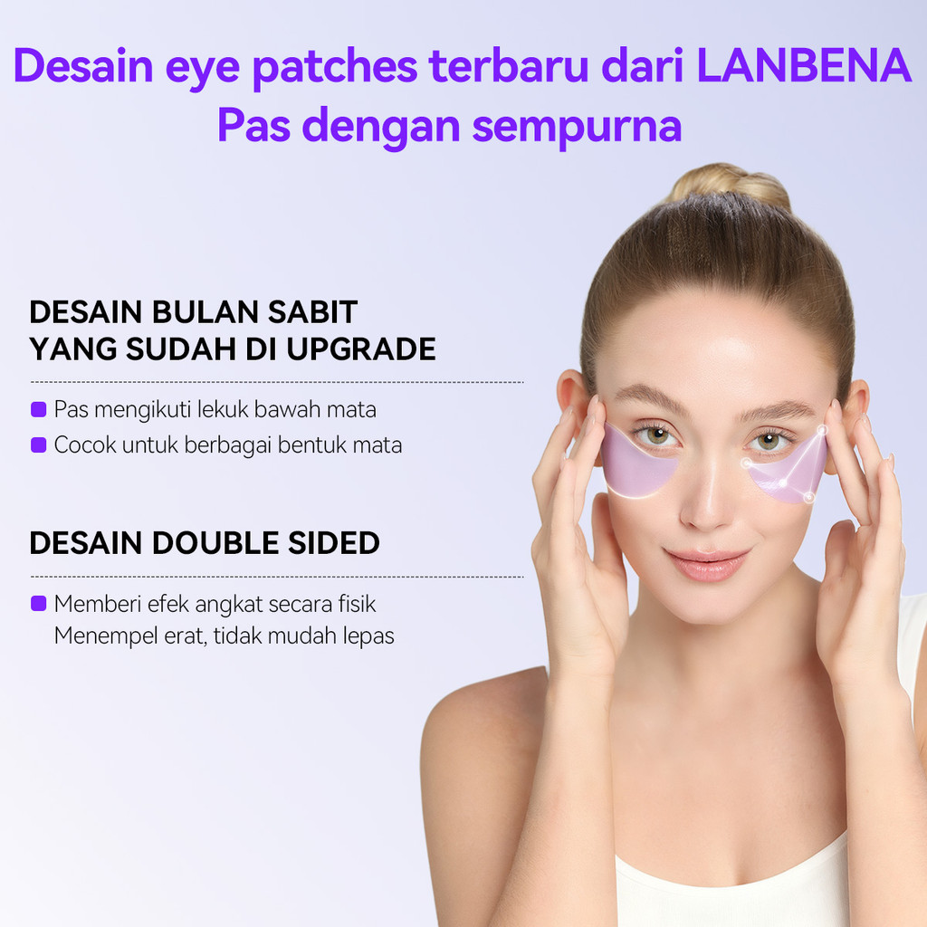 [HALAL] LANBENA Masker Mata Retinol Niacinamide Anti Aging Mencerahkan Mata Panda Garis Halus Eye Pa