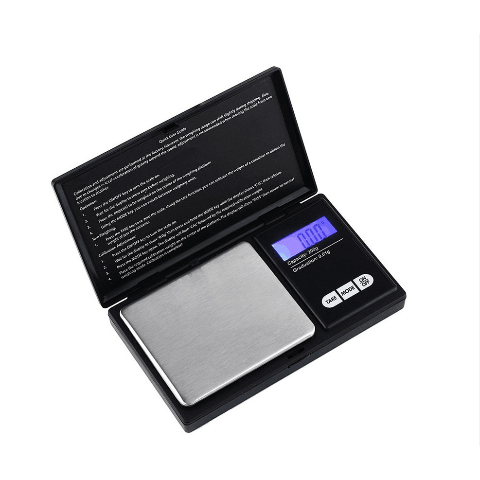 20PCS- Electronic Scale 0.01g Small Electronic Scale Electronic Jewelry Electronic Platform Scale Ki