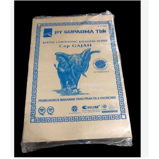 KYK 250LBR KERTAS NASI COKLAT KERTAS MINYAK KERTAS BUNGKUS NASI KERTAS NASI WARNA COKLAT KERTAS NASI