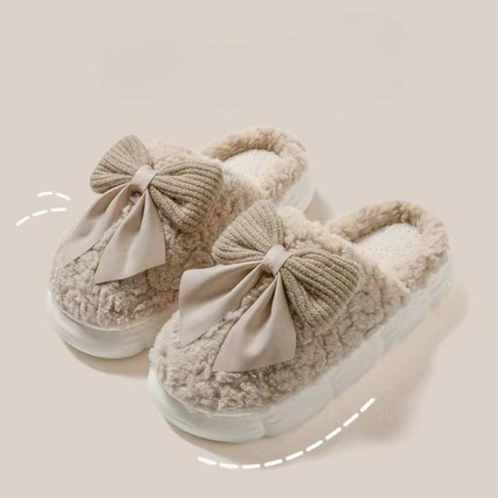 RCandy Sandal Rumah Katun Home Slippers Wanita Pita - Khaki, 36/37