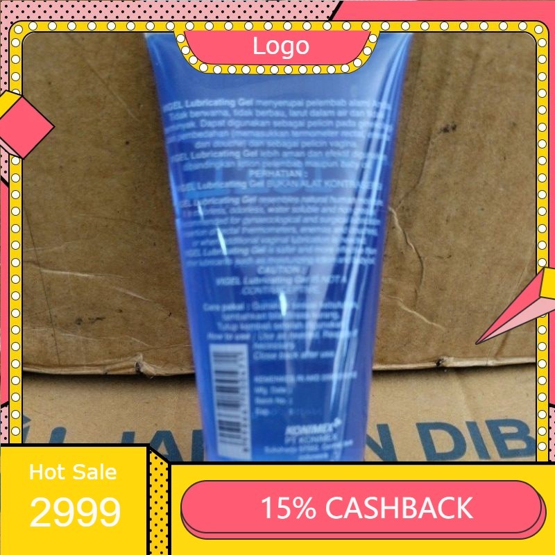 LIMA DUA SATU PROMO SEPECIAL MURAH Vigel Lubricants Gel 60Gr 30Gr/Lubricant asyilamrt PRIVASI AMAN&T