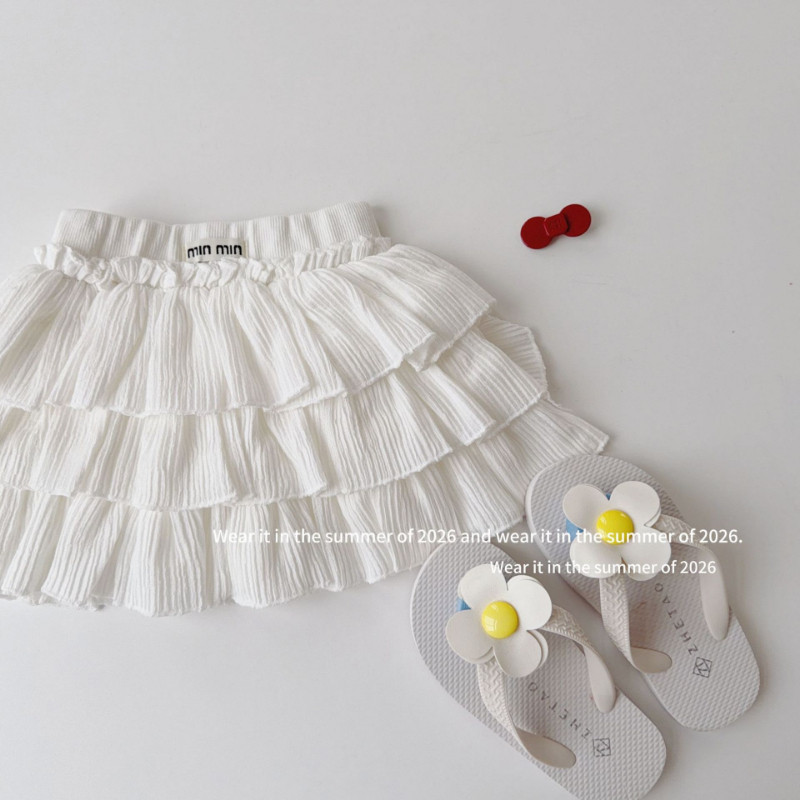 Mentari Kecil Gaun kue anak perempuan gaya Korea