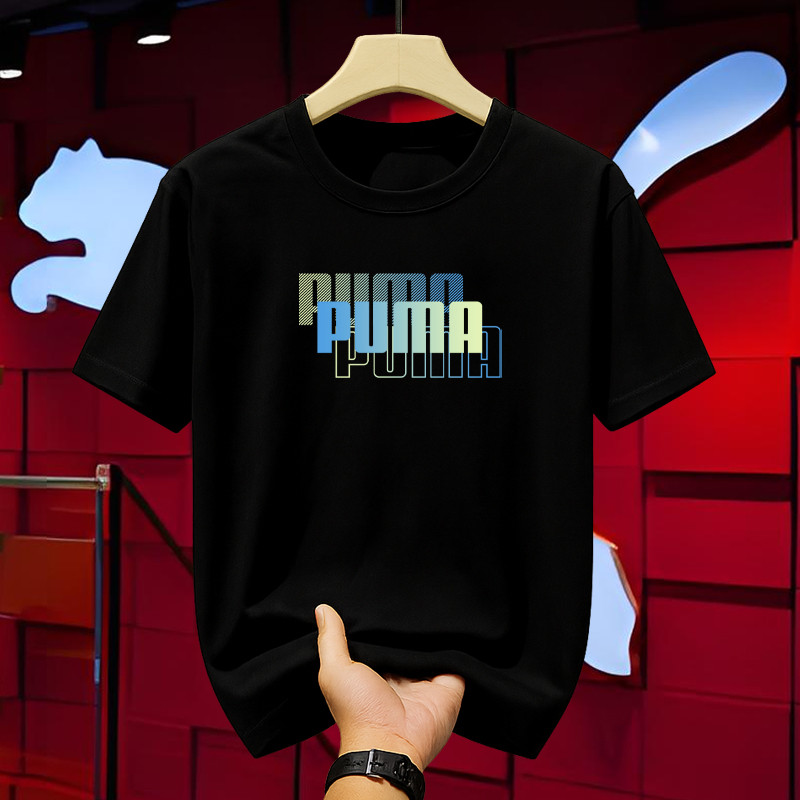 T-shirt PUMA Pria Original Sportwear Kaos Fashion Casual Harian