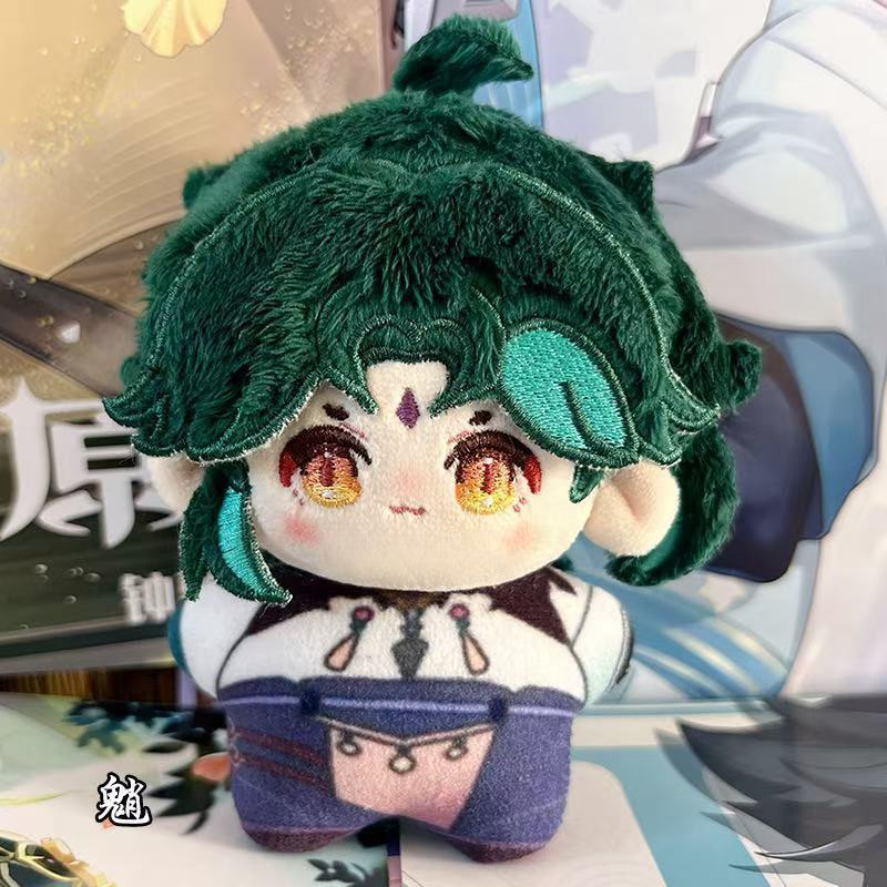 Sz_Shop - Koleksi Boneka Genshin Impact Mini 10cm Chibi Lucu Raiden Xiao Wanderer Scaramouche Zhongl