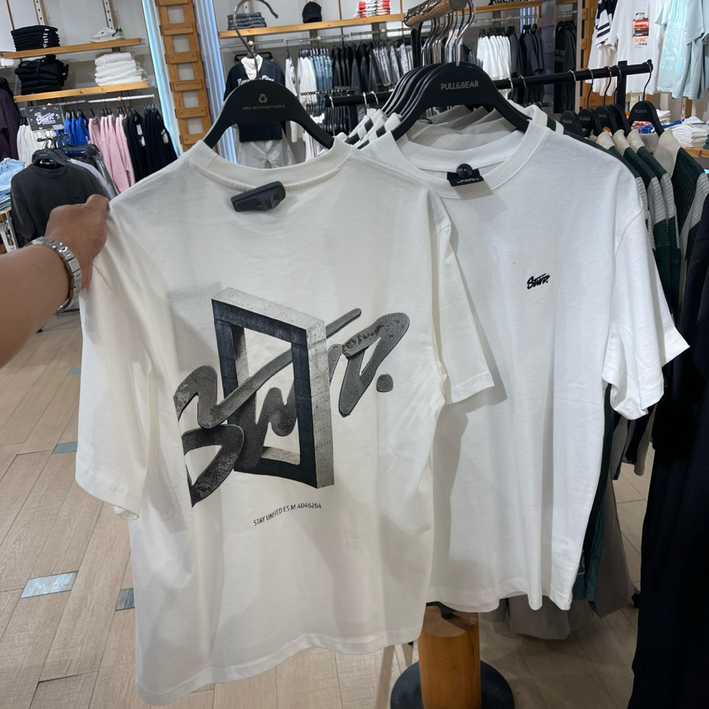 New - COD T-shirt Kaus T-shirt Stwd PULL&BEAR MEN Kekinian Terlaris