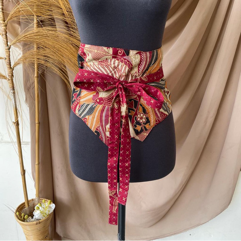 RAGGIE STORE - belt/obi belt batik/obi belt modern/obi belt wanita