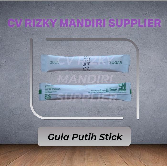gula stick / white sugar stick