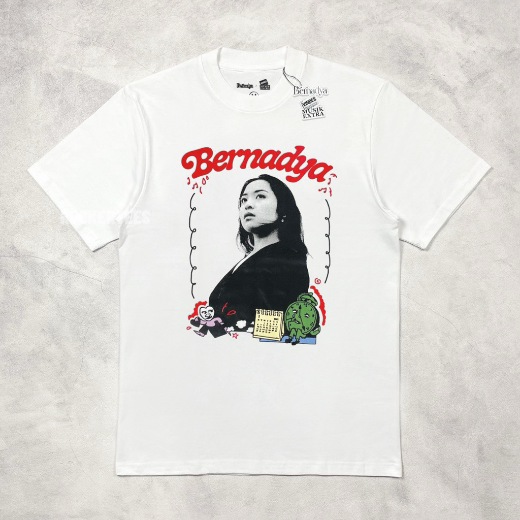 Bernadya X Vindes - Bervindes : Backstage | White T-Shirt