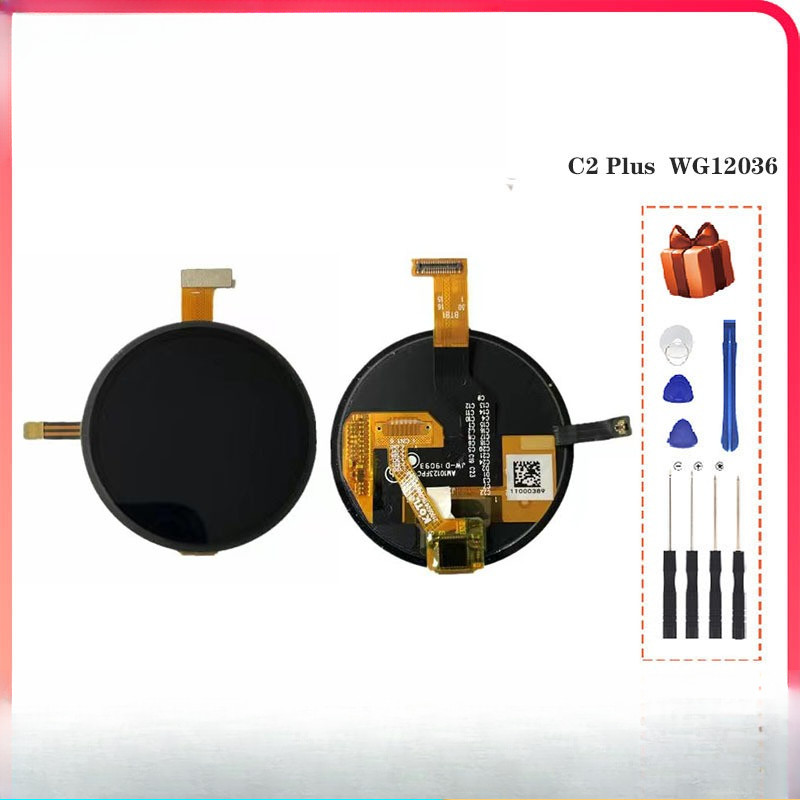 For Ticwatch C2 2C Plus WG12036 smart watch LCD splay + touch, for Ticwatch C2 2C Plus LCD WG12036 L