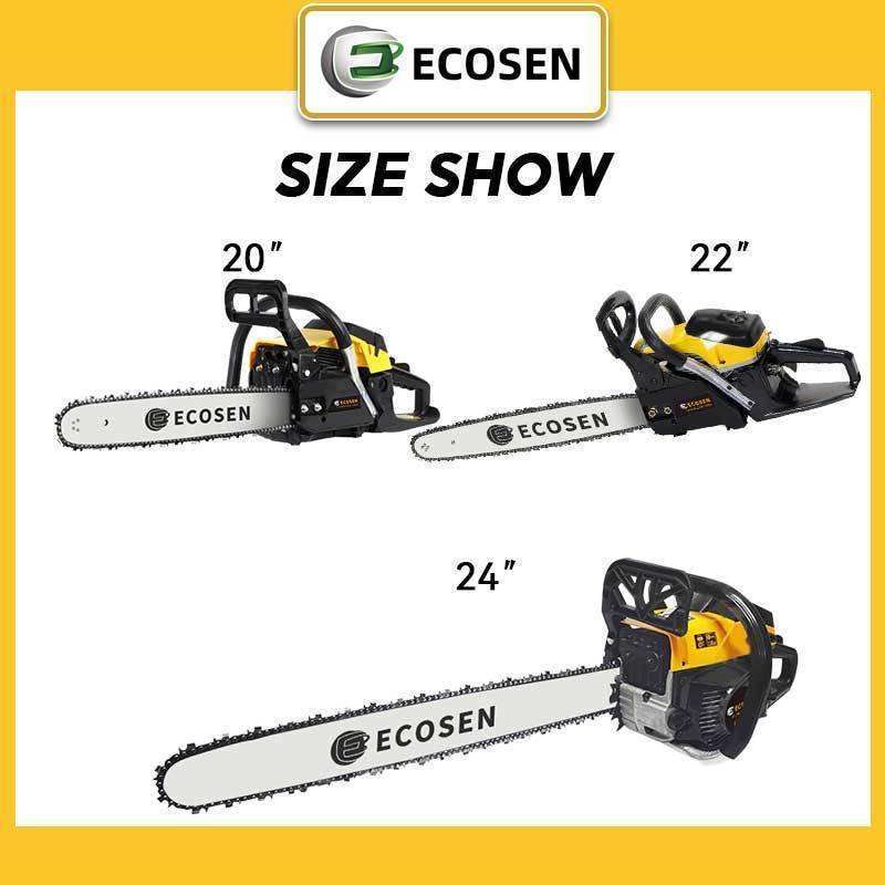 TERLARIS ECOSEN Mesin Potong Kayu Chain Saw Teknologi Jerman Professional Tebang Senso Alat Pemotong