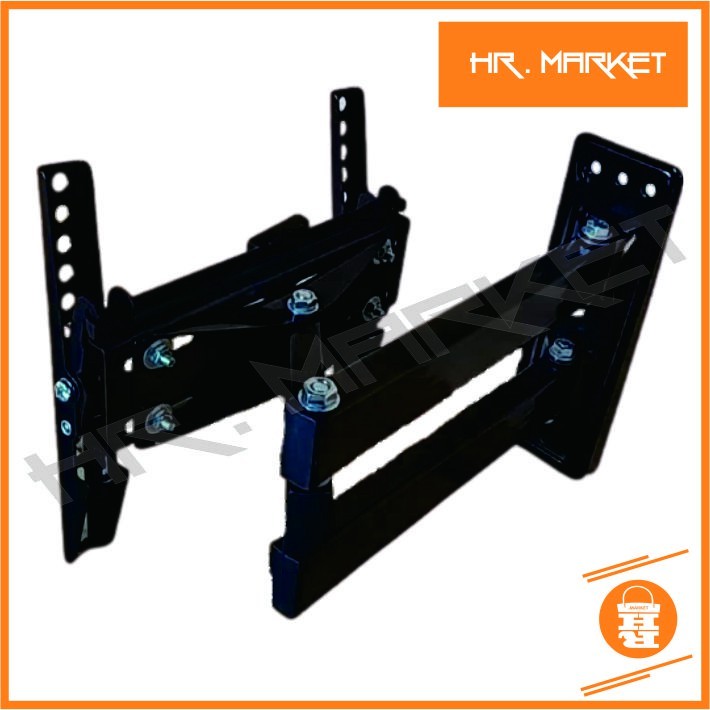 TERLARIS Bracket Tv Led 24 32 40 42 Braket Lcd Gantungan TV 19 - 43 Inch Swivel Wall Breket Polytron