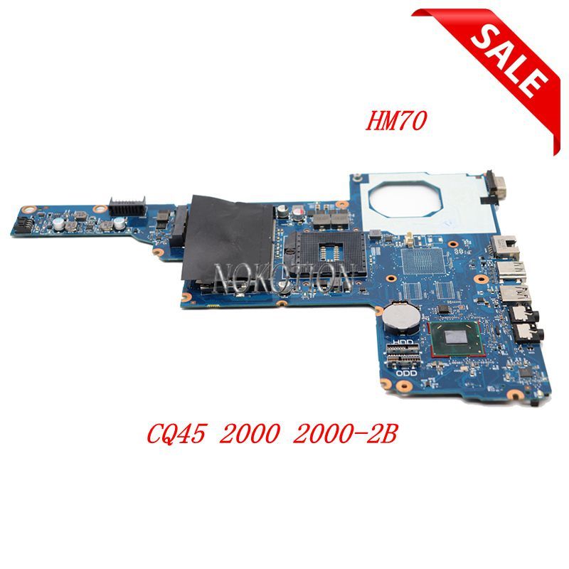 for HP 685783001 685783501 Laptop Motherboard CQ45 2000 20002B HM70 6050A2493101MBA02 Mainboard full