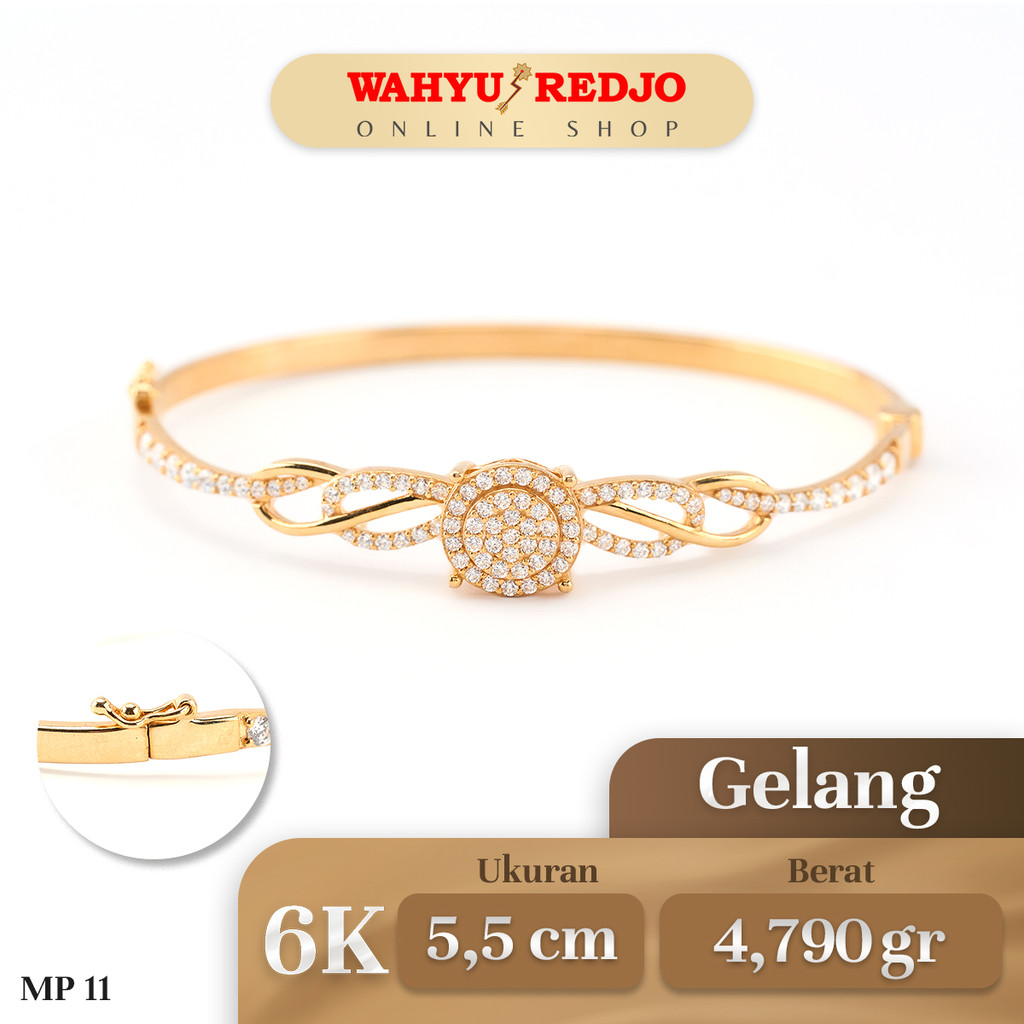 Gelang Emas Kadar 6K Wahyu Redjo GL-6K-30116438