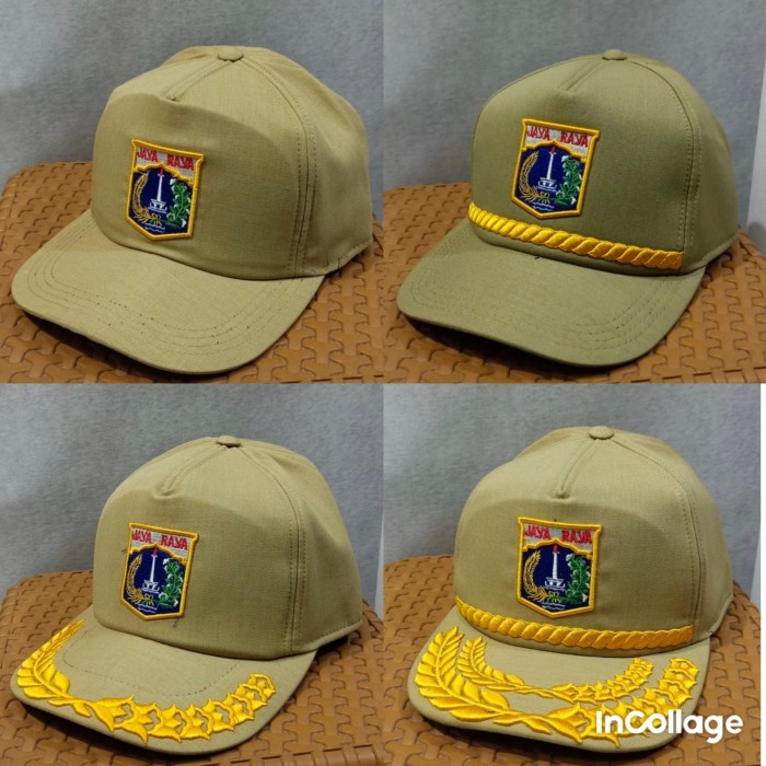 TOPI PEMPROV DKI JAKARTA/TOPI PEMDA DKI JAKARTA PREMIUM