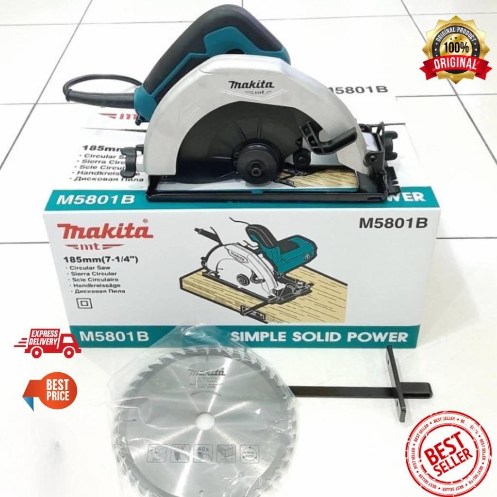 Maktec MT 583 Circular Saw 7 inch Mesin Potong Kayu Circel by Makita