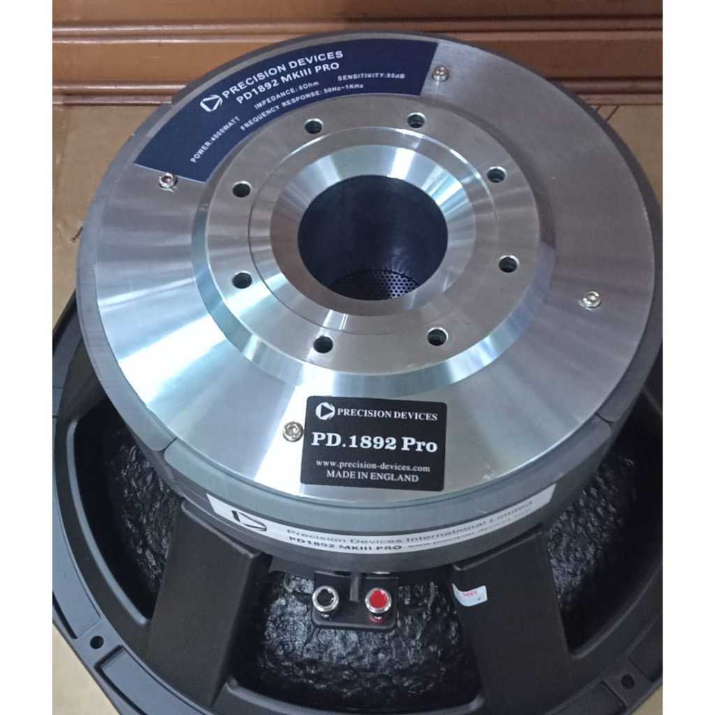 Speaker Komponen Precision Device PD 1892 MK III Pro / pd1892 mkIII Pro Triple Magnet Voice Coil 5
