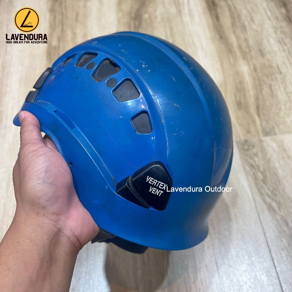 Petzl Vertex Helmet Blue helmet work rock climbing caving outbound outdoor rescue sar bike helmet ve