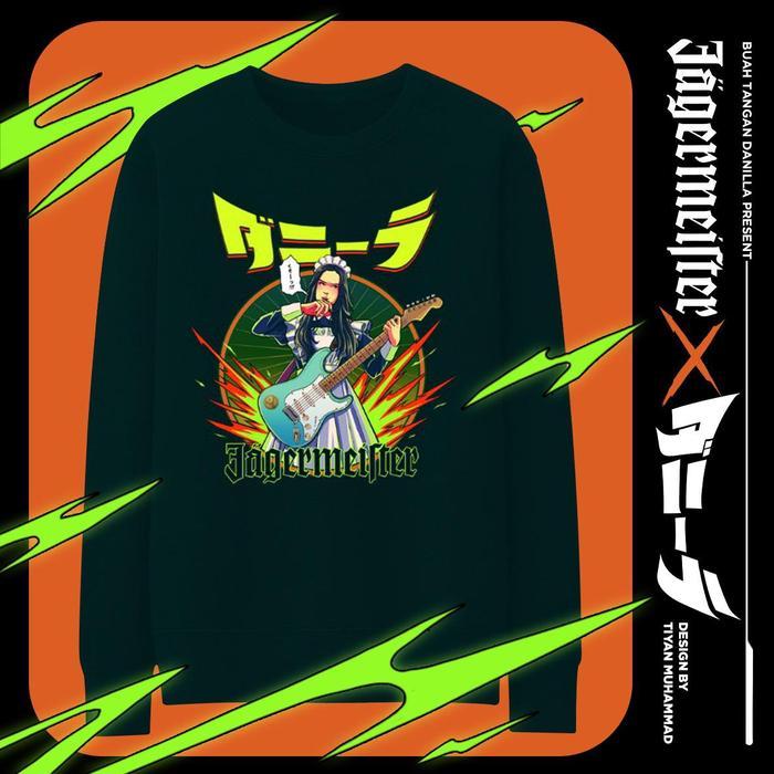 Official Merchandise Danilla x Jagermeister Crewneck "Danirra Vol.2" - S
