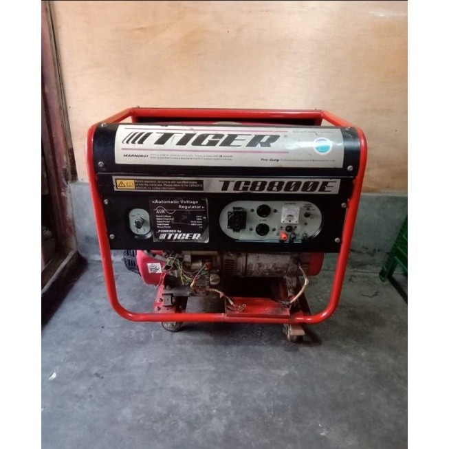Mesin Genset TIGER TG8800E 5500 Watt Original