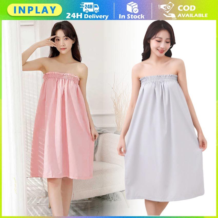 Wearable Bath Towel Kemben Handuk Katun Murni / Baju Spa Salon Ratus Lulur Serap Air Tinggi / Kemben