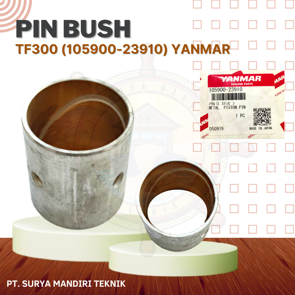 PIN PISTON METAL / PIN BUSH TF300 105900-23910 YANMAR ASLI GENUINE