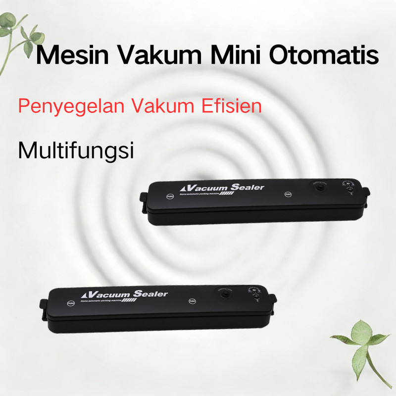 Mesin Penyegel Camilan Mini Otomatis | Vakum Pengawet Makanan | Praktis & Hemat Ruang