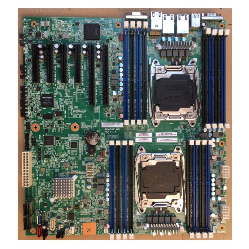 Used Server Motherboard C612 00HV330 00HV211 00HV328 512GB Support E52600 V3 For Lenovo RD450X X99