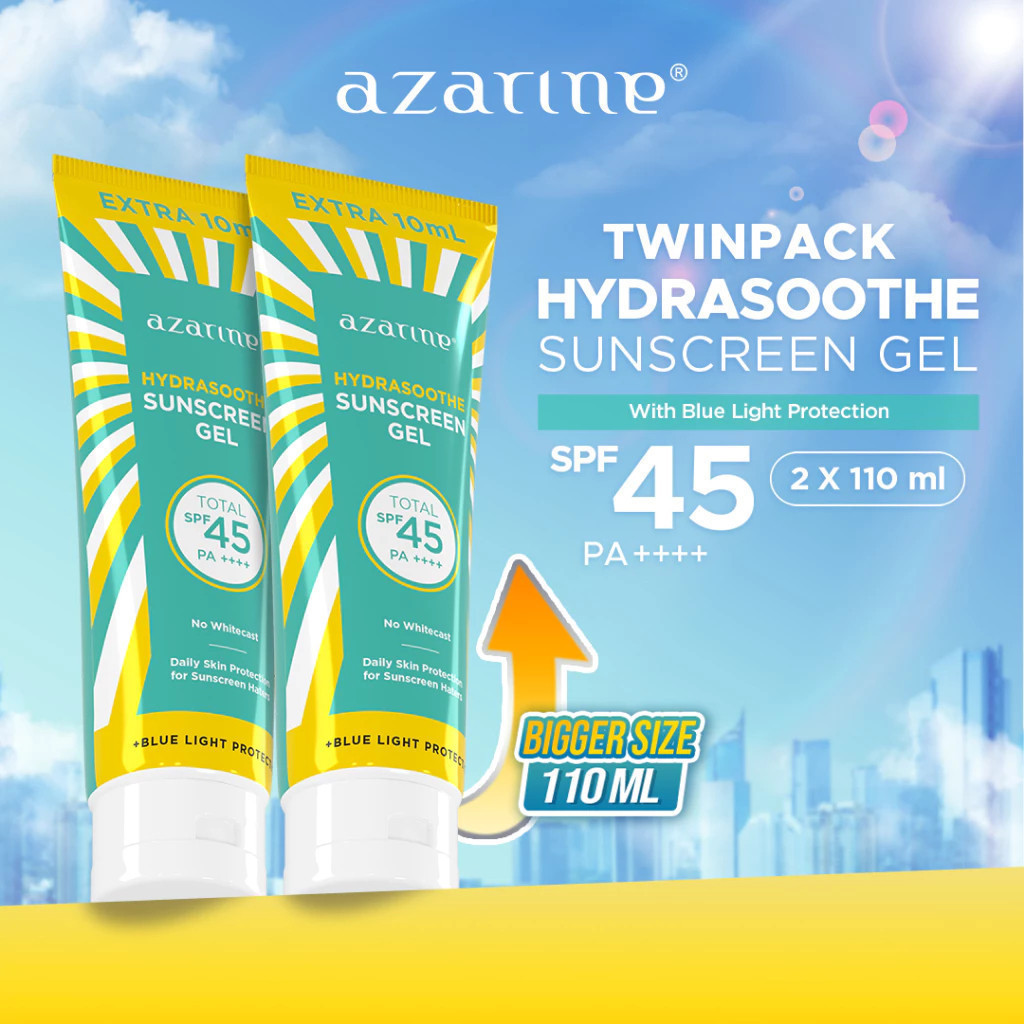 AZARINE Hydrasoothe Sunscreen Gel 100ML 100%original