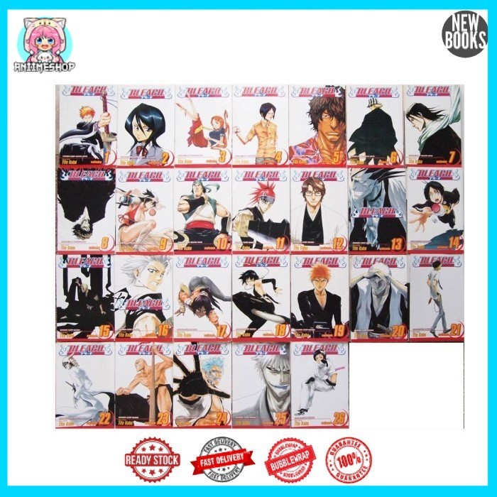 Manga Bleach, 74 Books series (English)