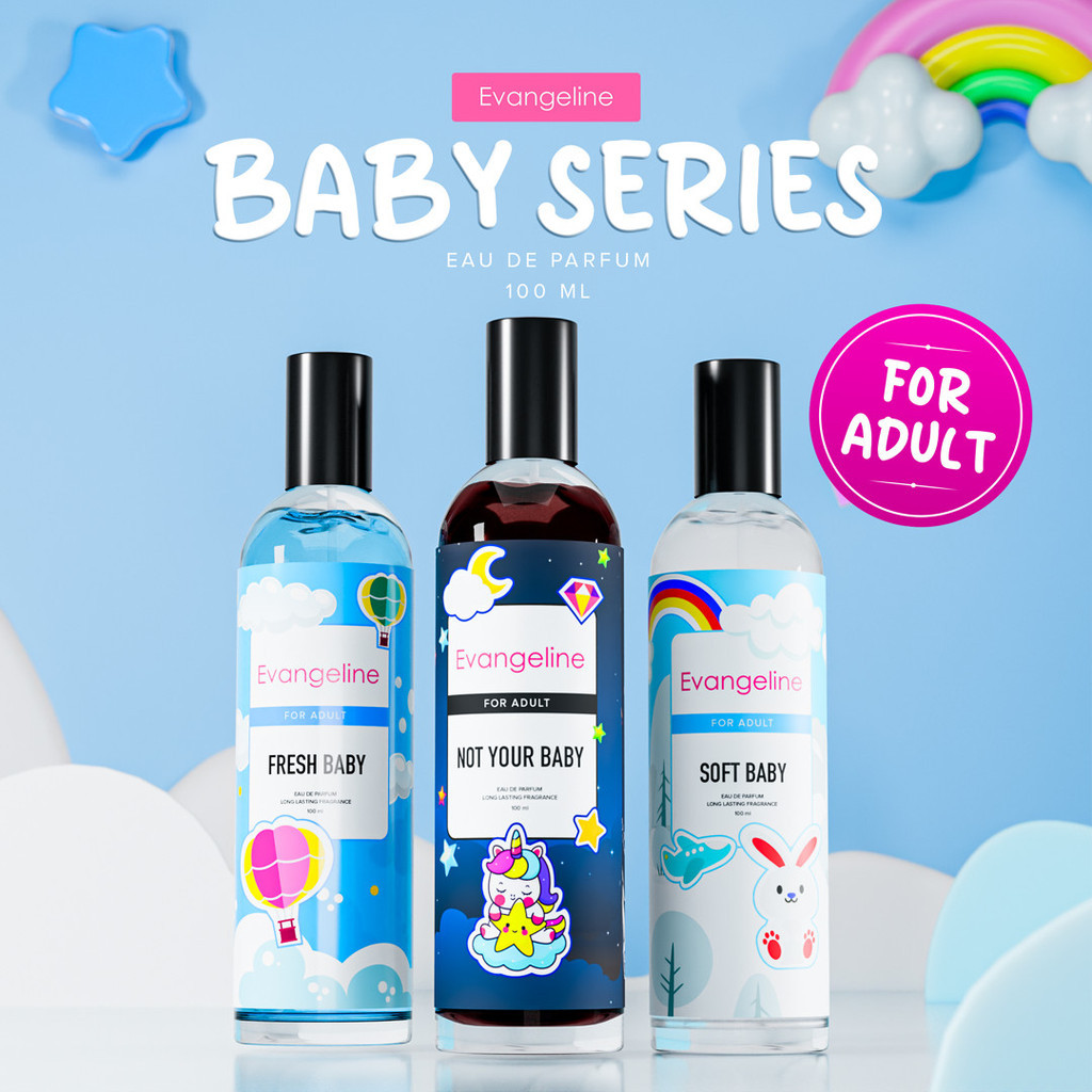 INSPIRED  [NEW] Evangeline Baby Series - Eau De Parfum 100 ML | Parfum Wanita Wangi Baby