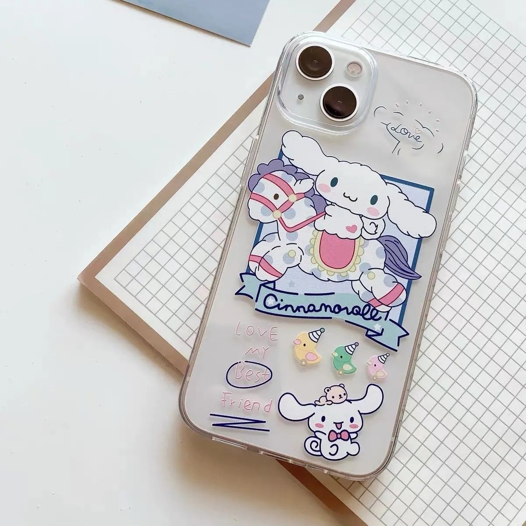 COD Casing HP Softcase Transparan Motif Anjing Yugui -Anti Gores Anti Kuning Cocok untuk Realme 10 P