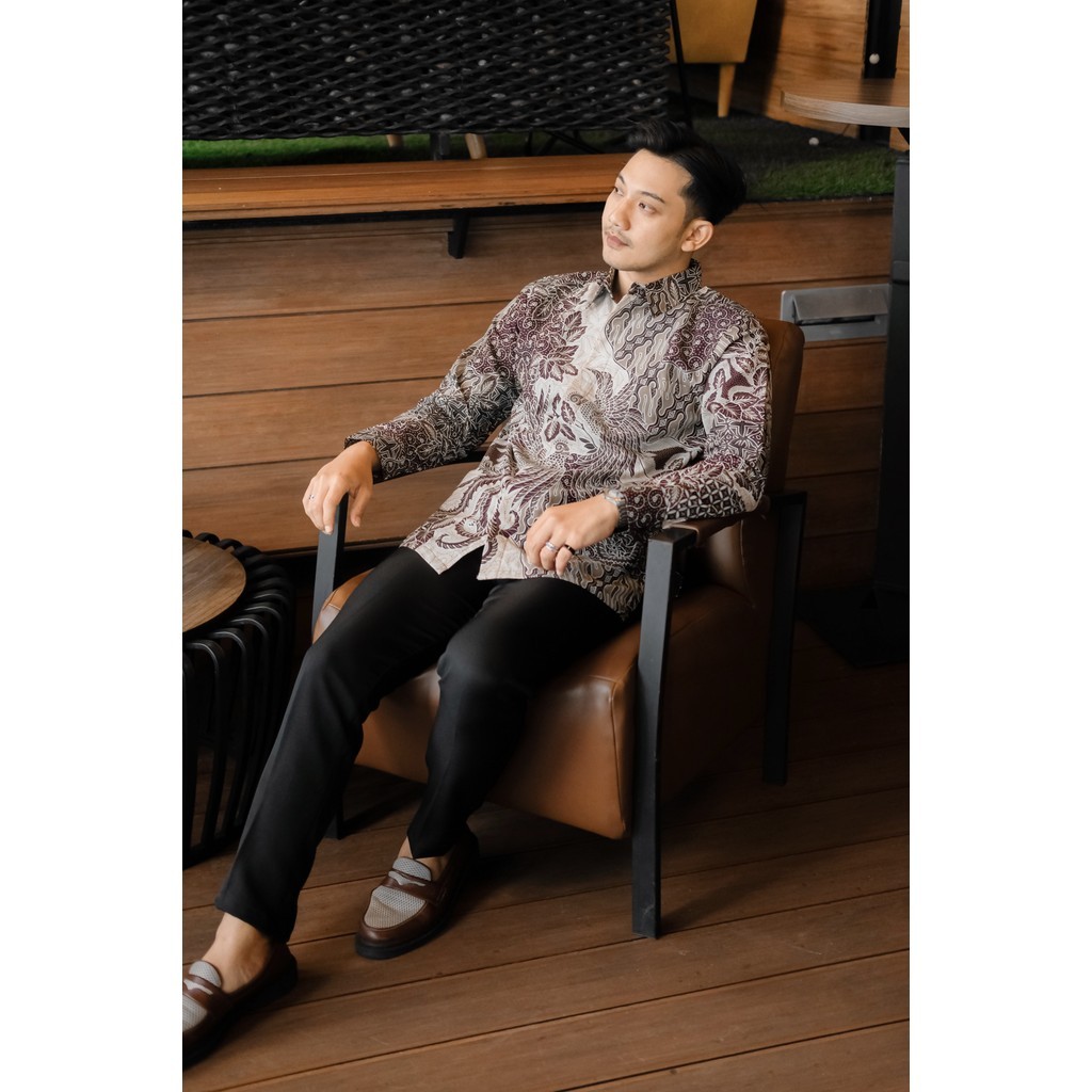 PROMO Hardi Batik - WIRAWAN | Kemeja Batik Pria Lengan Panjang BISA COD