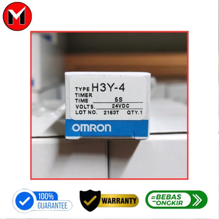TIMER OMRON H3Y-4 24VDC 5S / H3Y-4 24V DC 5 DETIK