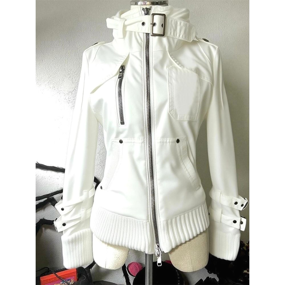 Gothic American Style Vintage Coat Women Moto Biker Sweatshirts Harajuku Jacket Female Aesthetic Gru