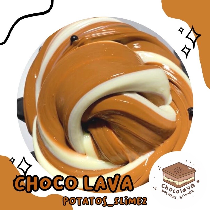 SLIME Choco Lava Slime Potatos 300ml | Potatos_Slime2