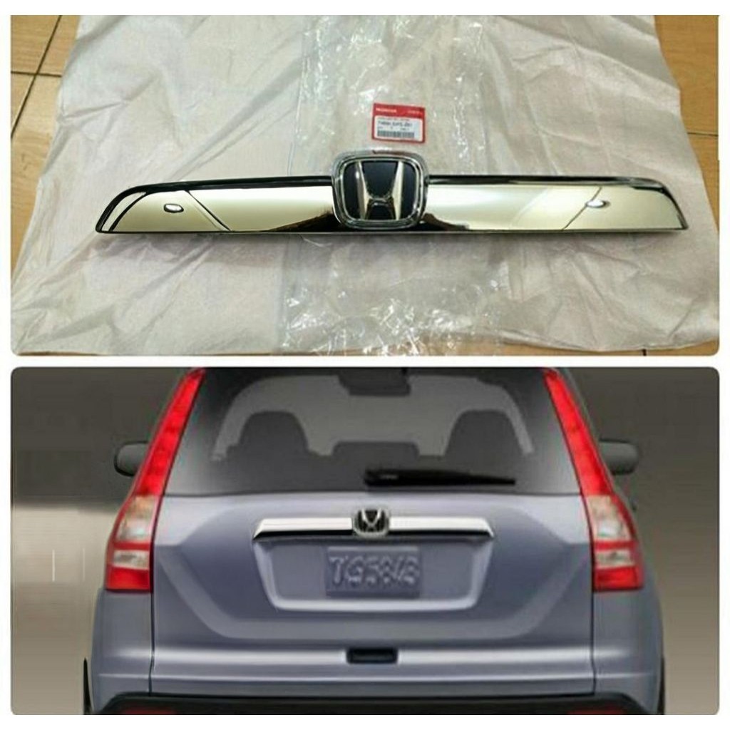 list chrome bagasi garnish bagasi CRV 2007-2012 original