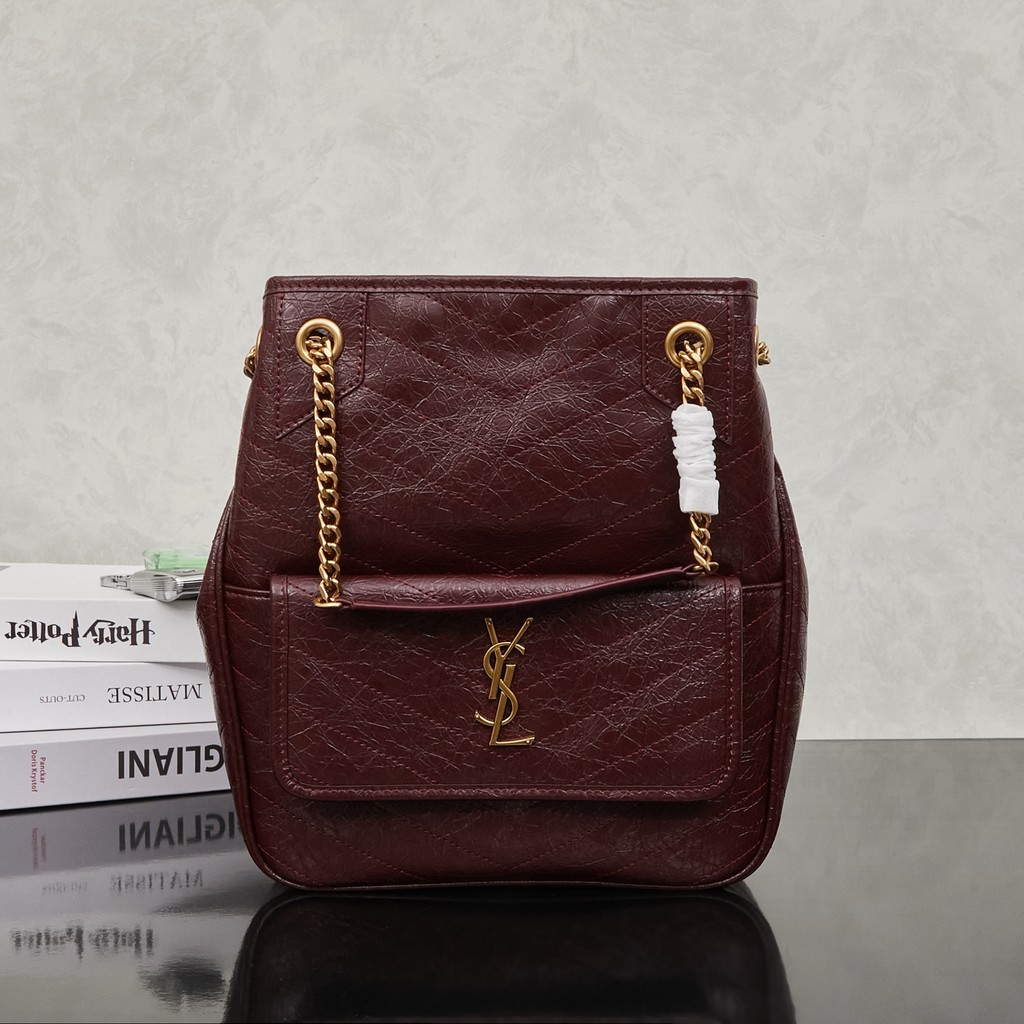 Tas belanja bucket YSL niki tas tangan fashion