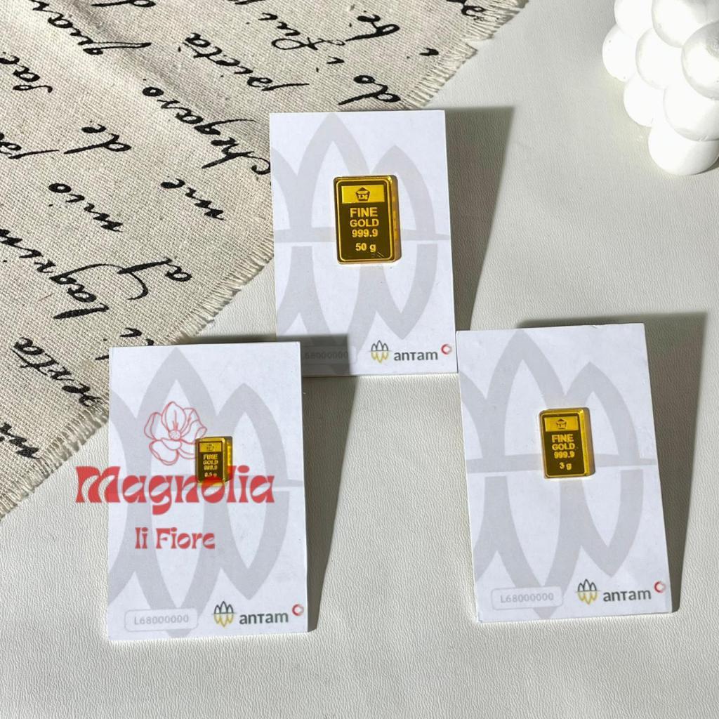 CARD REPLIKA LOGAM MULIA AKRILIK GOLD ANTAM BM52