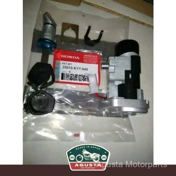 Kunci kontak scoopy karbu-vario techno 110 karbu kunci kontak plus kunci jok Kualitas Original