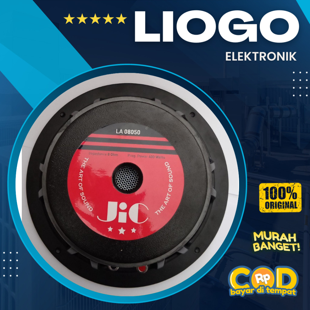 Speaker JIC 8 Inch JIC LA 08050 Middle 8 Inch LA 08050