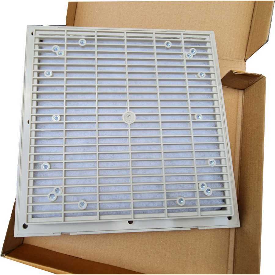 FAN FILTER PLASTIK 20 x 20cm / 8 INCH COVER KIPAS PLASTIK KOTAK