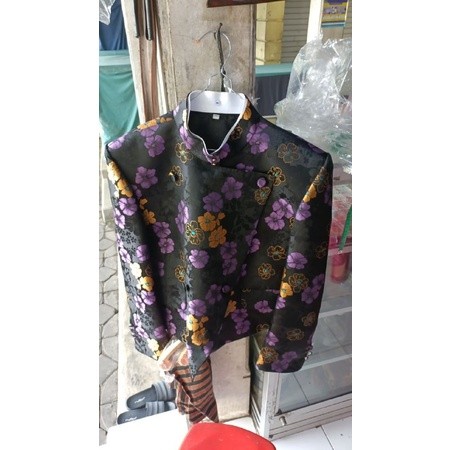 surjan kembang pakaian adat jawa pria paling lengkap